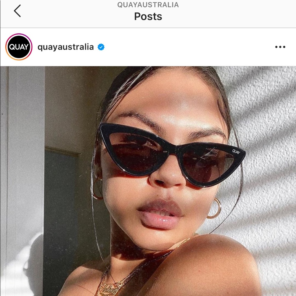 Quay Australia Cat eye sunglasses